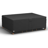 MR. COVER Outdoor Furniture Cover front view in black