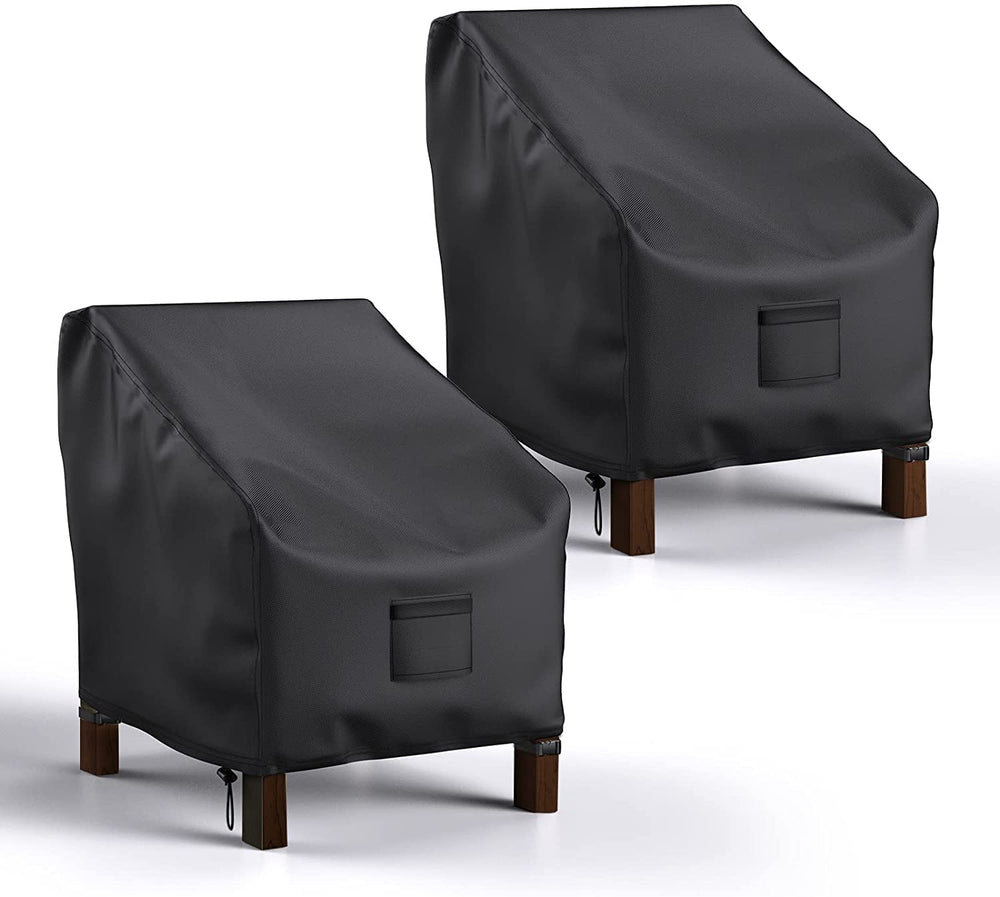 Mrrihand patio chair cover black front view