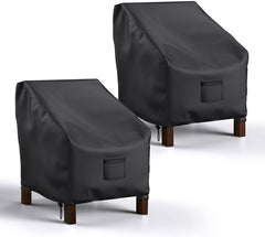 Mrrihand patio chair cover black front view