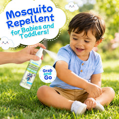 Ms. Pixie's Mosquito Repellent for Kids mint scent detail