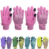 MSUPSAV Gardening Gloves pink pair front view