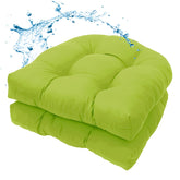 MTMR Outdoor Chair Cushions green, front view