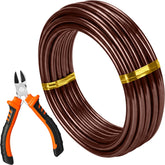 Mudder Bonsai Training Wire 6mm brown roll front view