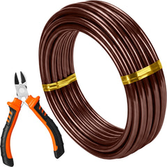 Mudder Bonsai Training Wire 6mm brown roll front view