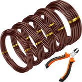 Mudder Bonsai Training Wire Set with cutter and rolls