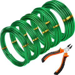 Mudder Bonsai Training Wire Set with green aluminum wires