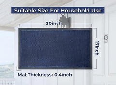 Muddy Mat Meshy Mat blue texture close-up