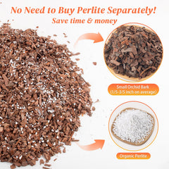 Mulctun Orchid Bark Potting Mix 18QT packaging details