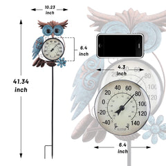 MUMTOP Outdoor Thermometer displaying temperature range