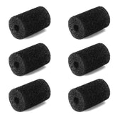 MUSCCCM 6 Pack Tail Scrubbers in black