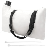 MWEDP Shoulder Bag front view, showing zipper and fabric details