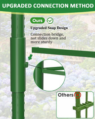 MYMULIKE Tomato Cages assembled in garden