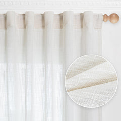MYSKY HOME curtains hanging in a patio setting