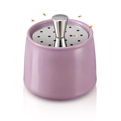 Mysora Ceramic Fruit Fly Trap purple model front view