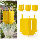 Mysora Japanese Beetle Trap Top Vane Assembly front view, yellow