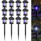 Mysora Solar Bug Zapper outdoor lamp black front view