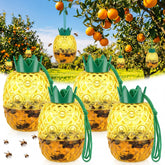 Mysora Wasp Trap 4 pack yellow hanging traps front view