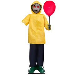 Mythcloud Halloween Animatronics Prop life-size zombie clown front view