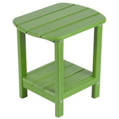 nalone Adirondack Side Table front view in lime