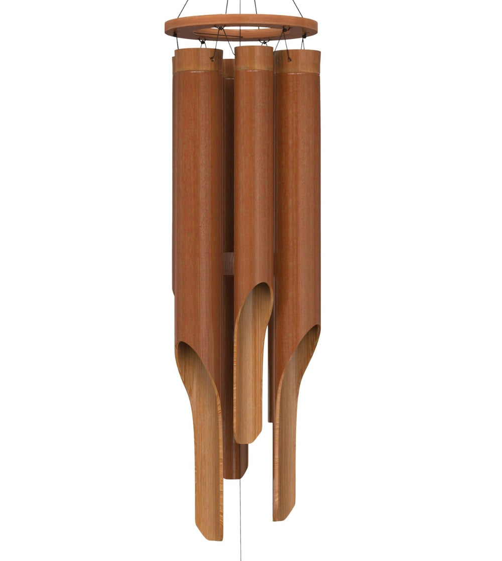 Nalulu Classic Bamboo Wind Chimes large 44" front view