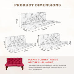 NANGELRN Porch Swing Cushion backrest design
