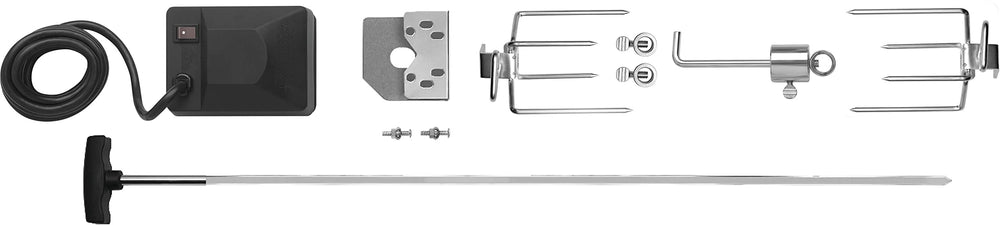 Napoleon Heavy Duty Rotisserie Kit stainless steel components