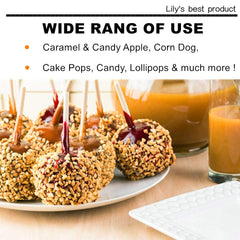 Natural bamboo skewers with assorted grilled foods