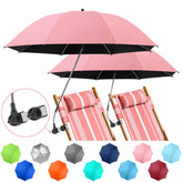 NBtoUS 2-Pack Chair Umbrella in Cloud Pink, front view