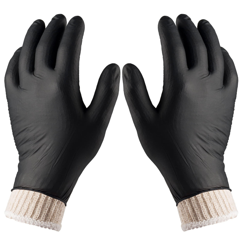 Nechtik BBQ Gloves front view with cotton liners