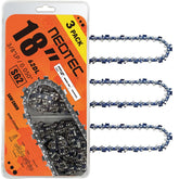 NEO-TEC 18 Inch Chainsaw Chain front view with orange color