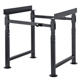 Neorexon Adjustable Metal Hive Stand front view, black finish