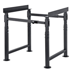 Neorexon Adjustable Metal Hive Stand front view, black finish