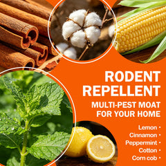 Nergallmo Mouse Rodent Repellent in orange color on a white background
