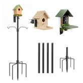 NestShld 79 Inch Bird Feeder Pole Kit front view