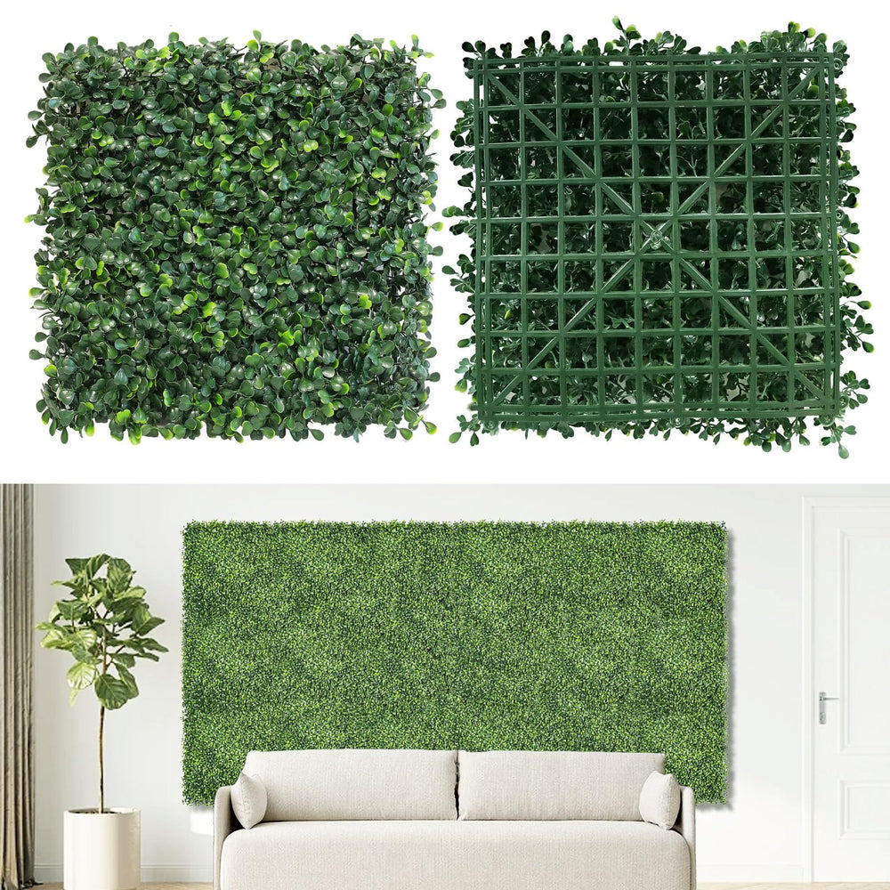 NETAP Artificial Grass Wall Panel 10x10 inch front view