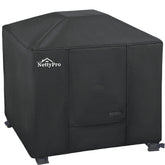 NettyPro Fire Pit Cover 36 inch black front view