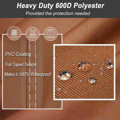 NettyPro Griddle Cover showing waterproof PVC coating