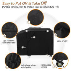 NettyPro Griddle Cover with adjustable straps