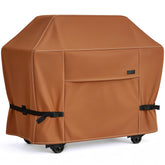 NettyPro Grill Cover 60 inch brown, front view