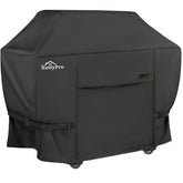 NettyPro Grill Cover front view, Black, 44-inch