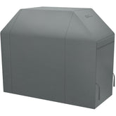 NEXCOVER 58-inch barbecue grill cover front view, gray