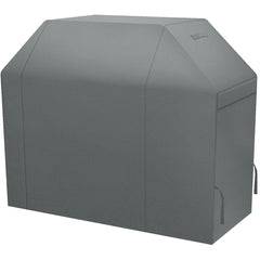 NEXCOVER 58-inch barbecue grill cover front view, gray