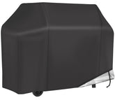 NEXCOVER 58 inch Grill Cover front view, black