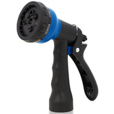 NEXCOVER Garden Hose Nozzle Sprayer front view with adjustable spray patterns