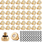 NFAMRZCAR 50 Pack Brass Misting Nozzles front view