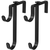 niffgaff Pool Pole Hooks black metal construction front view