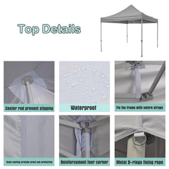NINAT canopy replacement top secured with D-shaped ring
