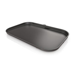 Ninja Woodfire Premium Griddle Plate top view black ceramic