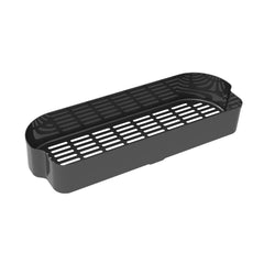 Ninja XL Combo Crisper Basket black front view with perforated design