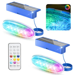 NIORSUN Solar Pool Light blue model front view